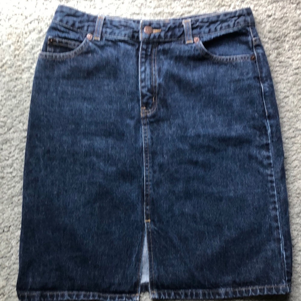 Blue Jean Skirt The Limited size 6